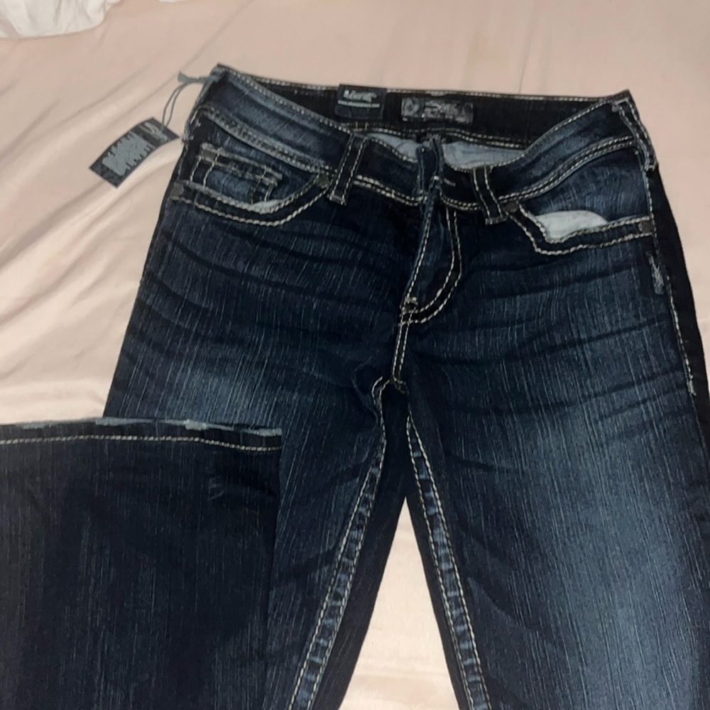 Brand new with tags Silver Brand flare jeans